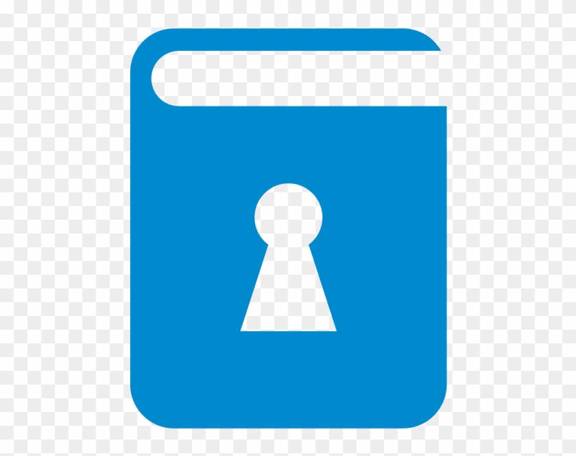 16840 Icon Document New 29 Apr 2018 - Electric Blue Clipart