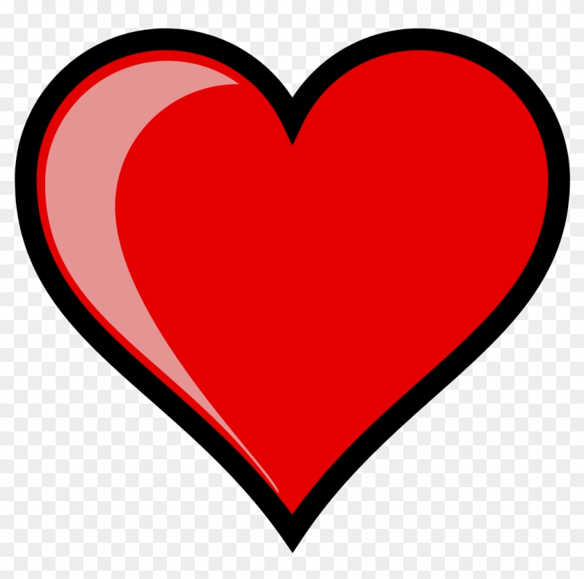 Heart Left-highlight Jon - Hearts Clip Art - Png Download #1294420