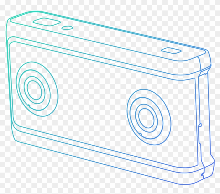 Google Only Shared An Outline Of The Vr180 Camera Design Clipart