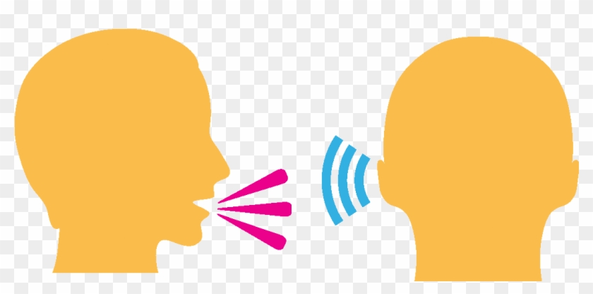 Conversation Clipart Listener - Speaking And Listening Clipart - Png Download