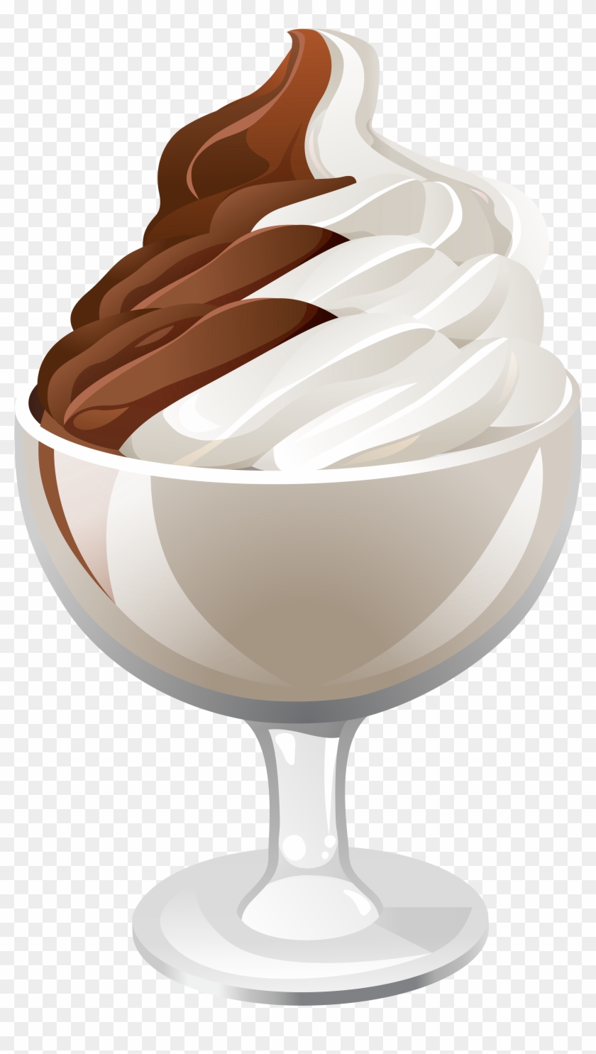 Ice Cream Sundae Png Clip Art - Ice Cream Sundae Png Transparent Png #1294569