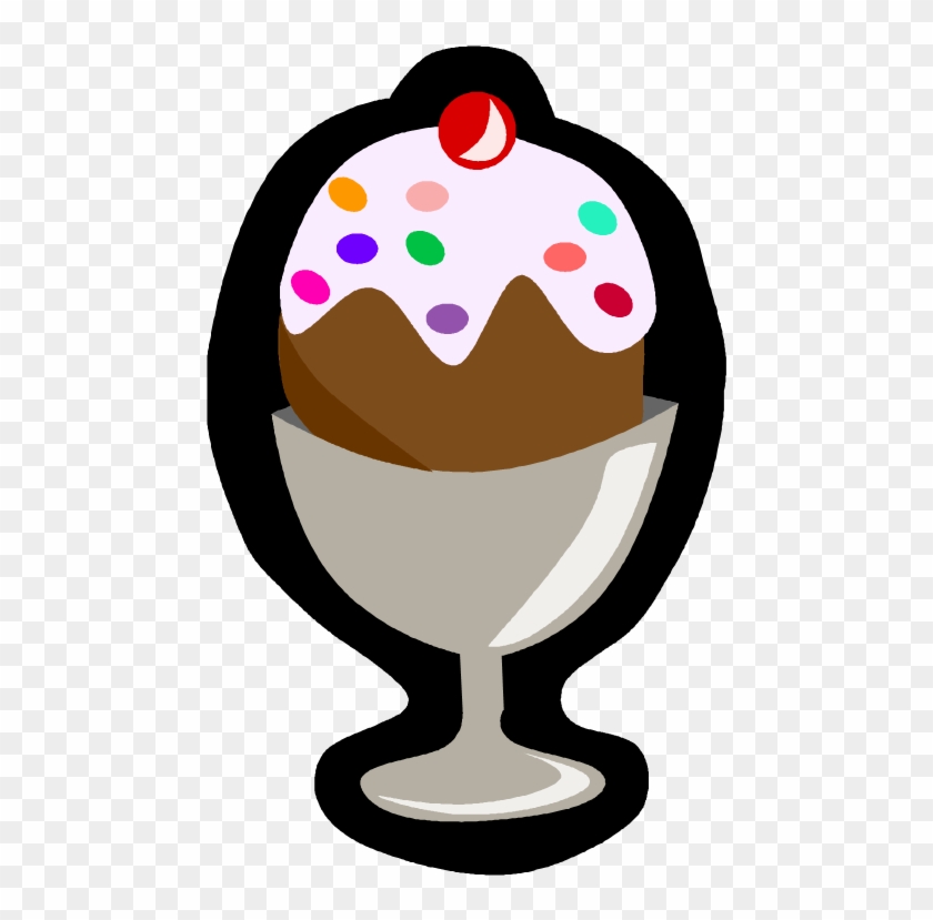 Ice Cream Sundae Clip Art - Ice Cream Sundae Clipart Art - Png Download #1294867