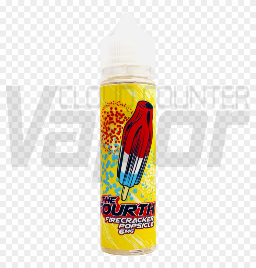 Firecracker Popsicle By The Fourth - Plastic Bottle Clipart