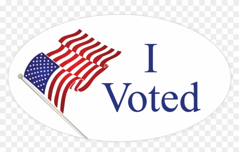 Ivoted-sticker - Transparent I Voted Sticker Clipart