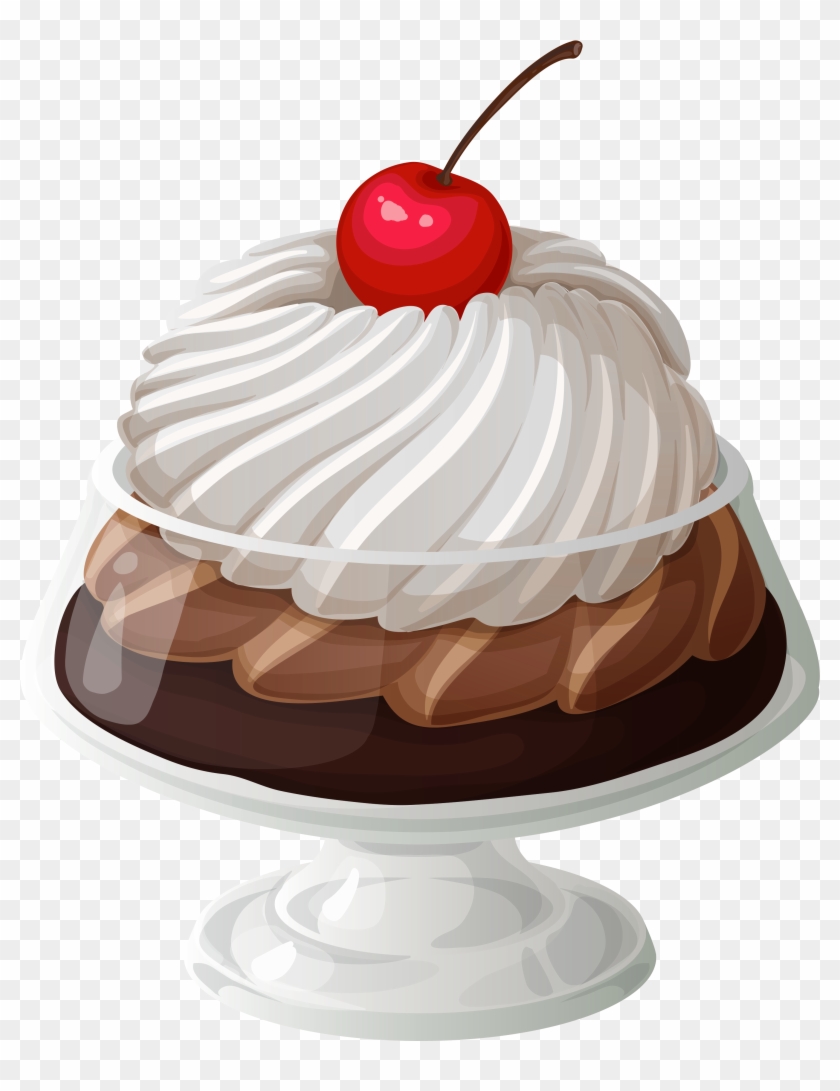 Chocolate Ice Cream Sundae Transparent Png Picture - Chocolate Ice Cream Sundae Clipart #1295172