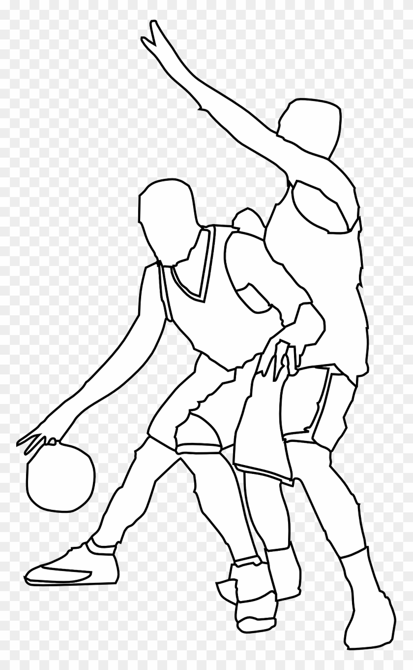 The Toronto Raptors Would Make The Playoffs For The - Basketball Offense Clipart - Png Download