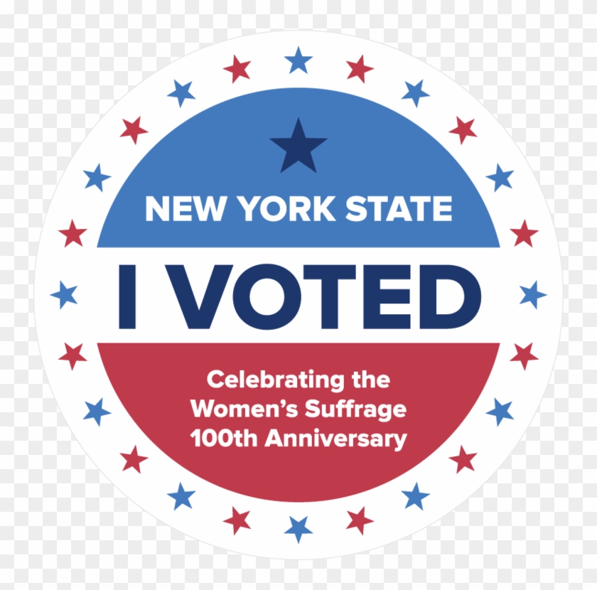 Nyc's Next 'i Voted' Sticker Will Honor The Women Of - New York State I Voted Clipart