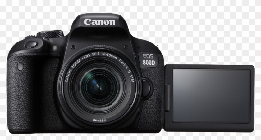 Canon Eos 800d Dslr Camera Clipart #1295379