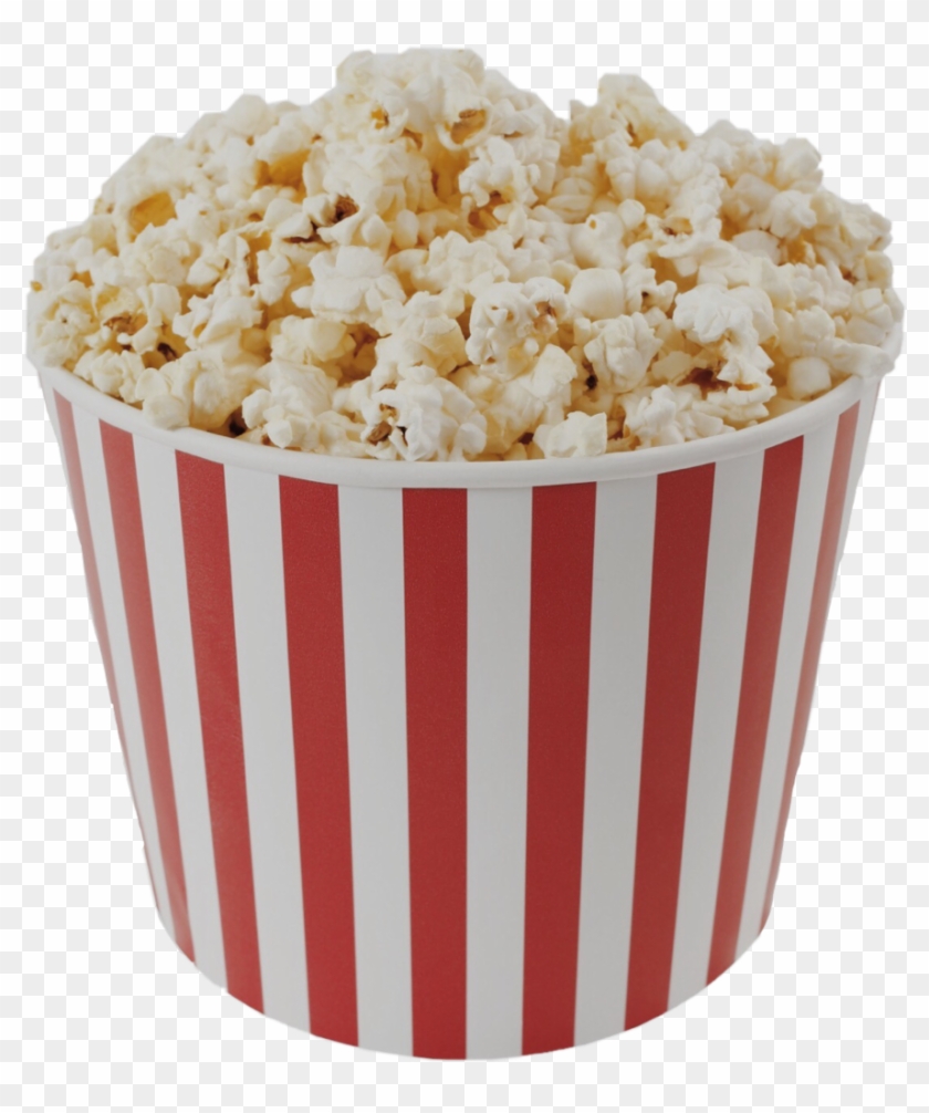 Popcorn Movie Vintage Retro Carnival - Transparent Background Popcorn Png Clipart