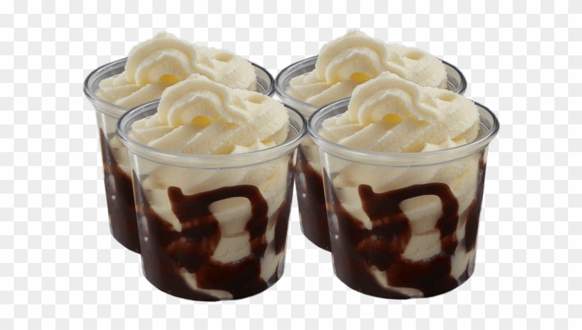 Mini Choc Sundaes 4 Pack - Chocolate Brownie Clipart #1295559