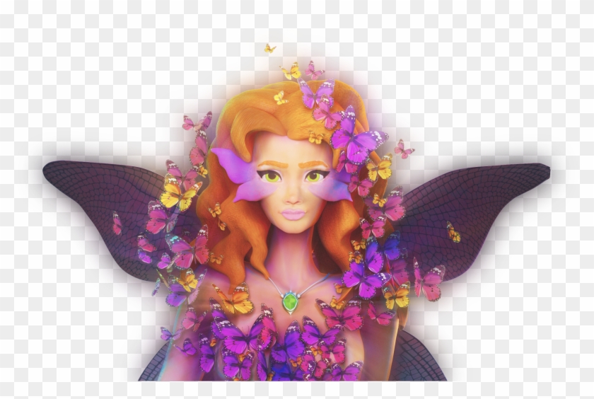 Laura Wheeler Fairy Model - Fairy Clipart #1295779