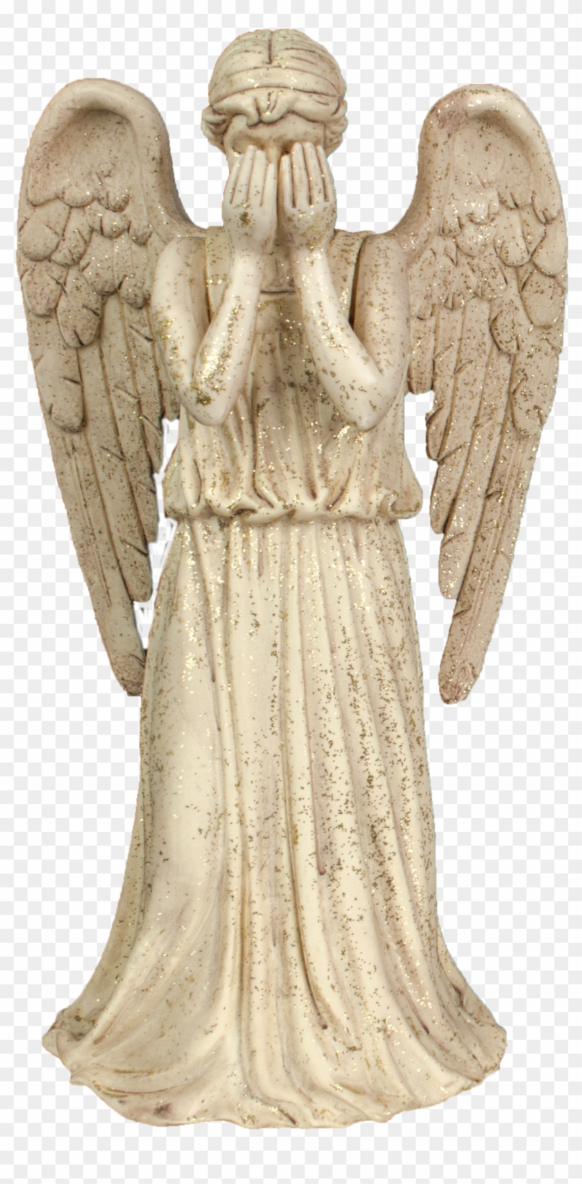 Weeping Angel Christmas Tree Topper Clipart #1295985