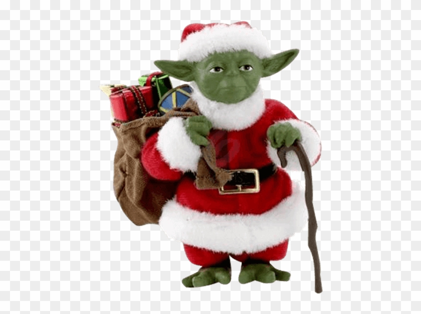 Star Wars Santa Hat - Santa Yoda Clipart