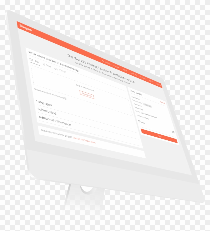 Translating Japanese Online And On-demand - Computer Monitor Clipart #1296168