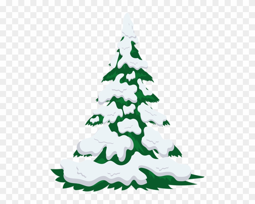 Snowy Tree Transparent Png Image - Snow Tree Clipart Png