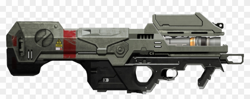 M6 Spartan Laser Crop Transparent - Rocket Launcher Machine Gun Clipart #1296638