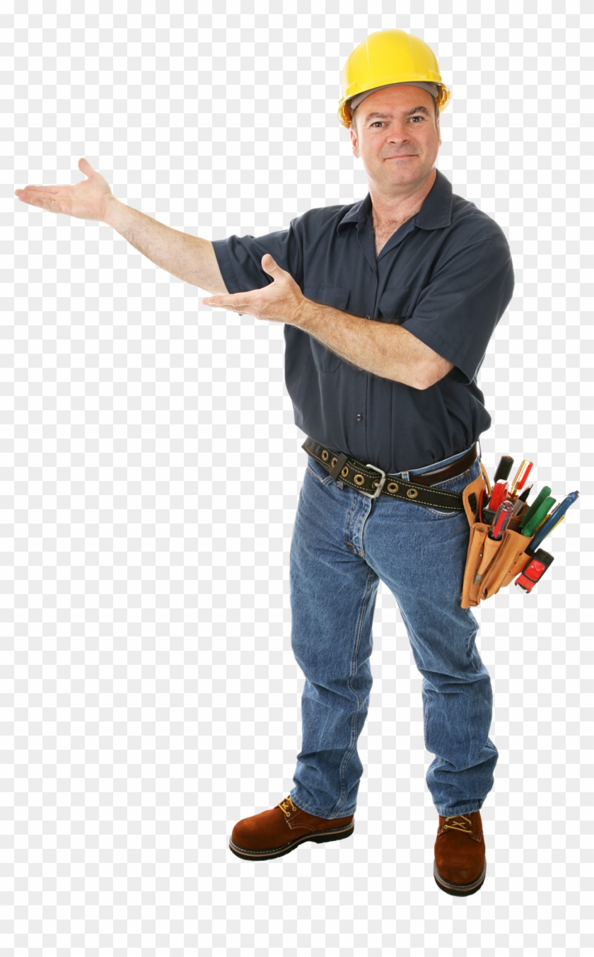 Man - Construction Worker Transparent Clipart #1296657