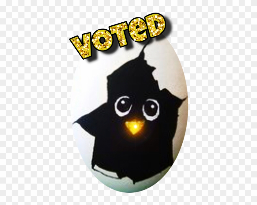Voted Sticker - Easy Rock Painting Owl Clipart