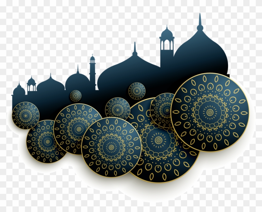 Ramadan Mosque Islam Eid Al Fitr Eid Mubarak Church - Eid Al Adha Transparent Background Clipart #1296734