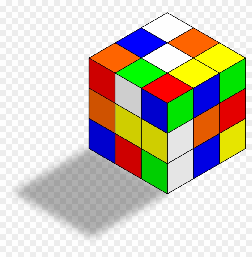 Big Image - Cubo De Rubik Sin Fondo Clipart