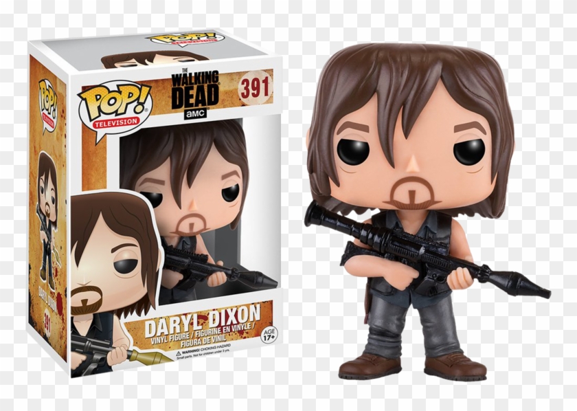 The Walking Dead - Funko Pop The Walking Dead Daryl Clipart #1297182