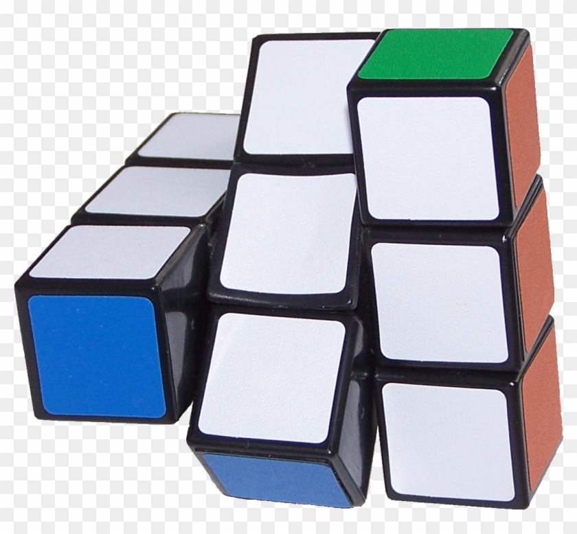 Floppy Cube Twisted 1 - Cubos Raros De Rubik Clipart #1297433