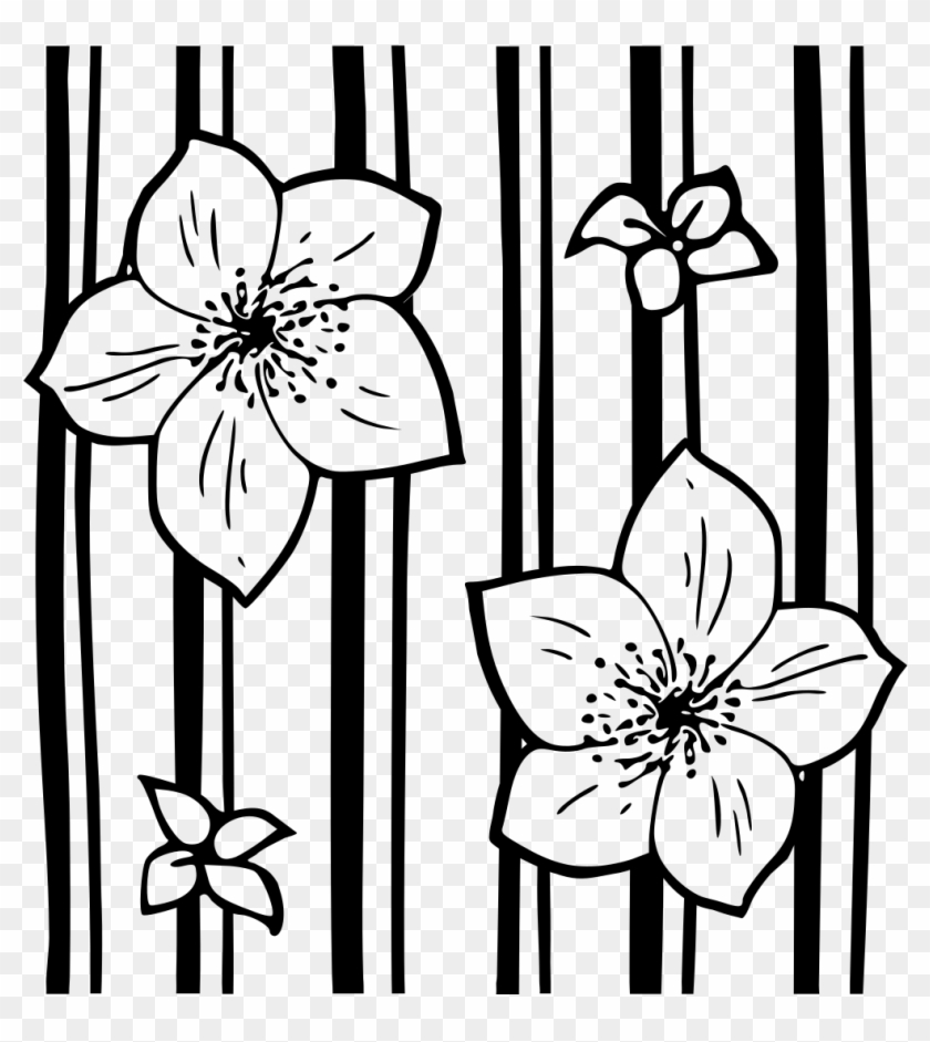 Big Image - Line Art Clipart