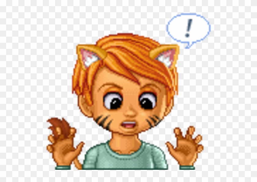 Cool Cat Saves The Kids - Cartoon Clipart