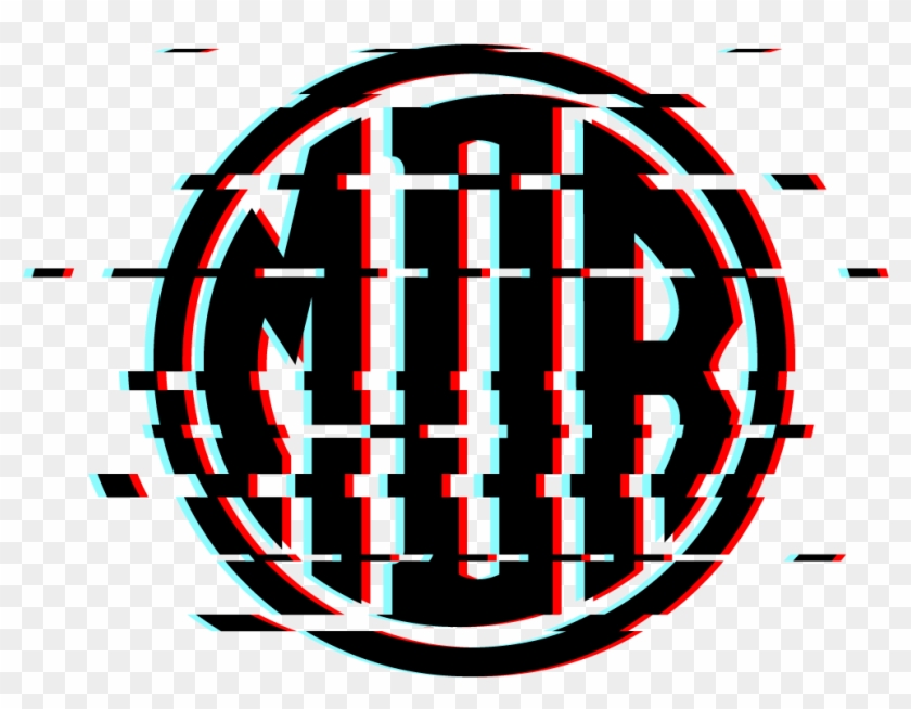 Glitch Effect - Circle Clipart