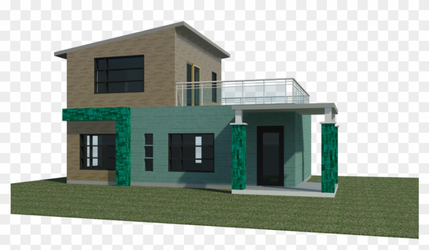 Modern House Png Transparent Image - Modern A House Png Clipart #1297804