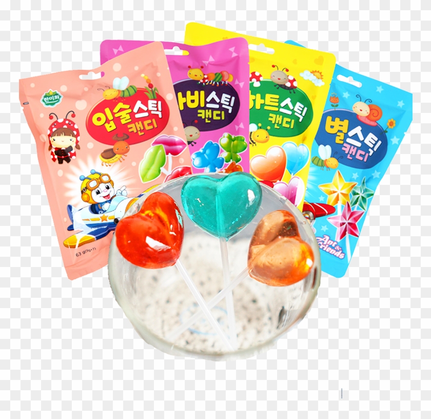 [new Year's Snacks] South Korea Imported Candy Lollipop - Candy Clipart #1297825