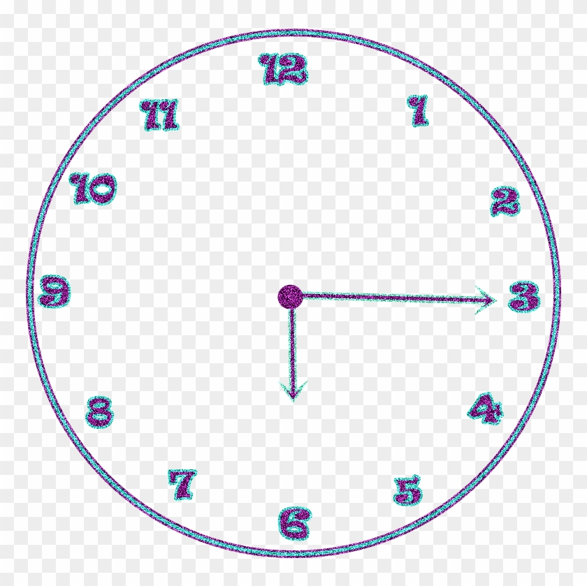 Reloj Caricatura Png - Clockwise And Anticlockwise Clipart