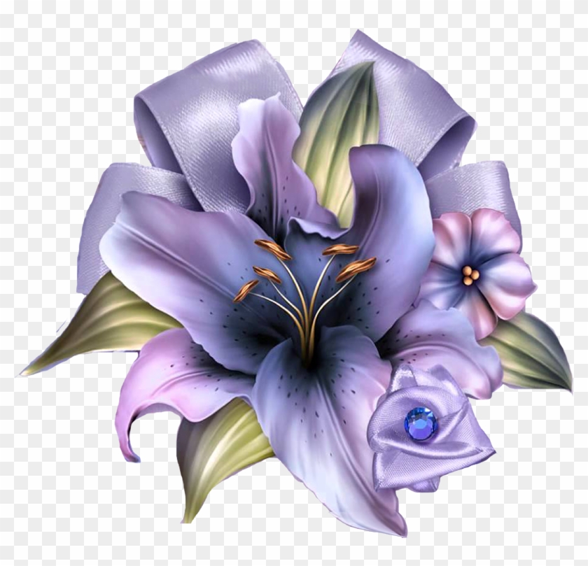 Vector Black And White Download Image Du Blog Zezete - Beautiful Violet Flowers Png Clipart #1297827
