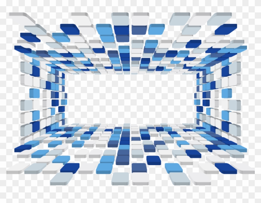 Squares Clipart Sandwich - New 3d Background Design Png Transparent Png #1298640