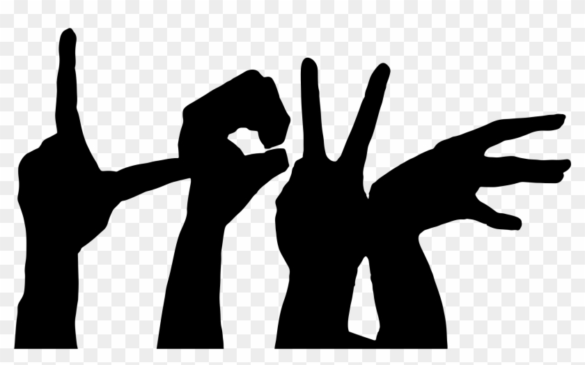 Love Hands Silhouette Icons Png - Love Hands Silhouette Clipart