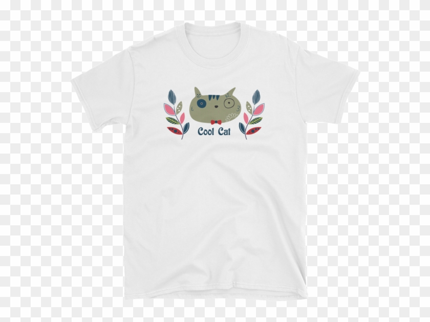 Cool Cat Tee - T-shirt Clipart #1298924
