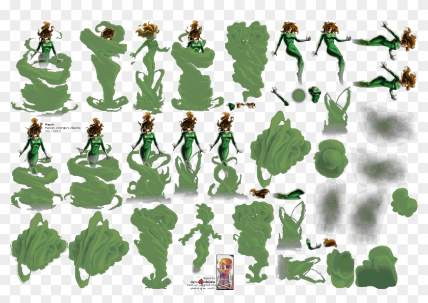Mobile Avengers Alliance Ios The Spriters Resource - Illustration Clipart #1299001