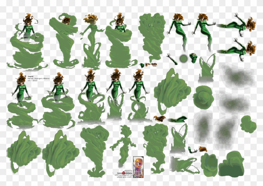 Mobile Avengers Alliance Ios The Spriters Resource - Illustration Clipart