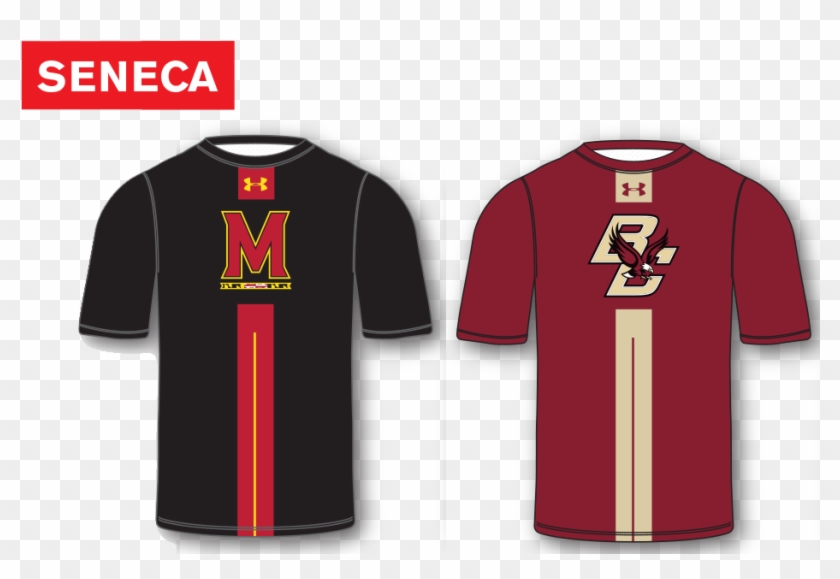 Under Armour Seneca Custom Sublimated Shooter Shirts - Under Armour Lacrosse Shooter Shirt Clipart