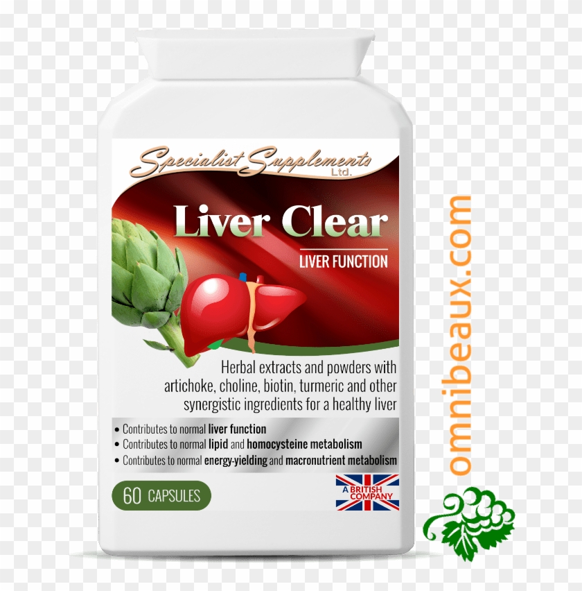 Liver Clear Liver Support Liver Supplement With Choline - Coneflower Clipart #1299226