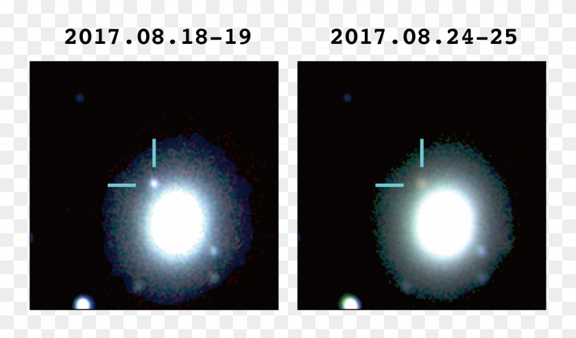 Three Color False Color Composite Images Showing The - Lens Flare Clipart