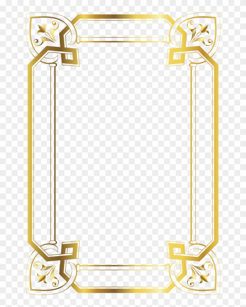 Фотки Art Deco Borders, Borders For Paper, Printable - Portable Network Graphics Clipart