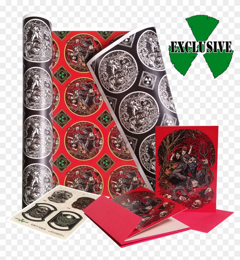 Nuclear Blast America Complete Gift Wrap Bundle - Collectible Card Game Clipart