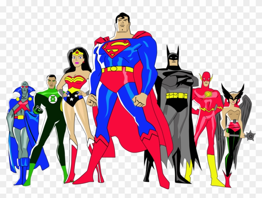 Justice League Png Picture - Liga Da Justiça Desenho Clipart