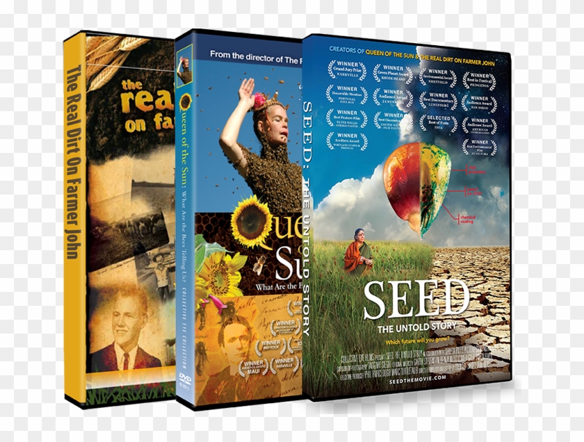 The Real Dirt On Farmer John, Queen Of The Sun, Seed - Flyer Clipart #130168