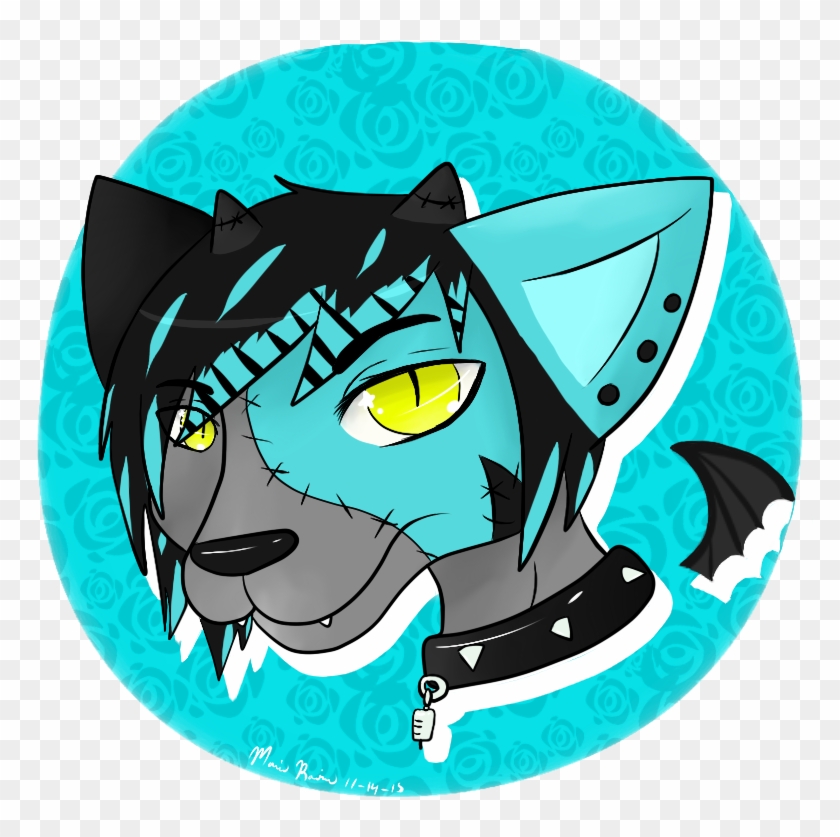 Blue Thorns - Cartoon Clipart