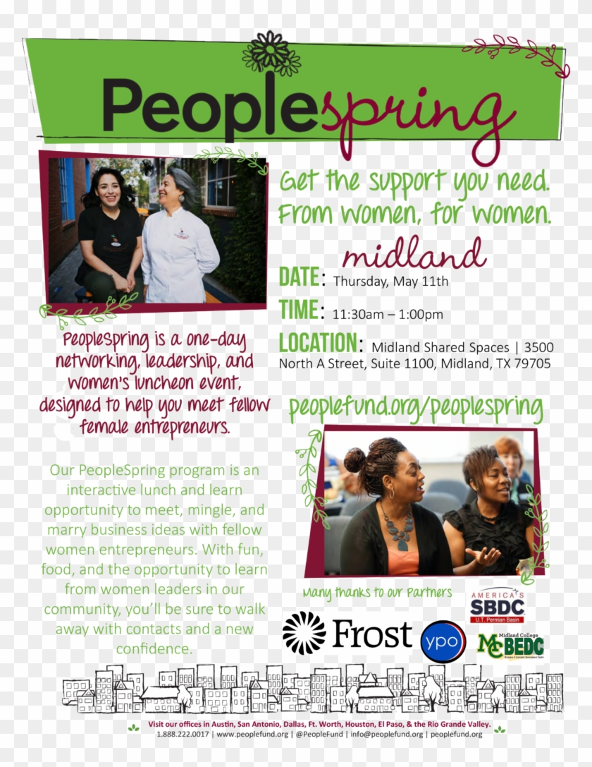 People Spring 5 11 17 - Frost Bank Clipart