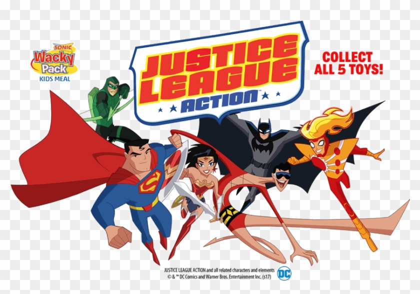 Justice League Png - Justice League Action Characters Clipart