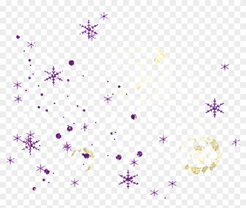 Snowflake Transparent Png - Transparent Background Blue Snowflakes Png Clipart