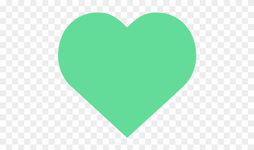Data Collected Between March And August - Tinder Green Heart Png Clipart #130616